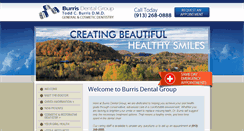 Desktop Screenshot of burrisdentalgroup.com